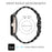 For Google Pixel Watch 4 41mm / Watch 3 41mm / Watch 2 / Watch Luxury Stainless Steel 7 Beads Replacement Wrist Band Smart Watch Strap - Black - 4