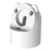 For Apple Watch Cute Bear Charger Holder Smart Watch Silicone Charging Stand Base - White - 1