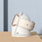 For Apple Watch Cute Bear Charger Holder Smart Watch Silicone Charging Stand Base - White - 3