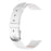 For Keep B4 Leather Watch Band 16mm Quick Release Waterproof Soft Replacement Strap with Stainless Steel Buckle - White - 4