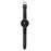 For Google Pixel Watch 4 41mm / Watch 3 41mm / Watch 2 / Watch Genuine Leather Watch Band Stainless Steel Buckle Stitched Replacement Strap - Black - 3