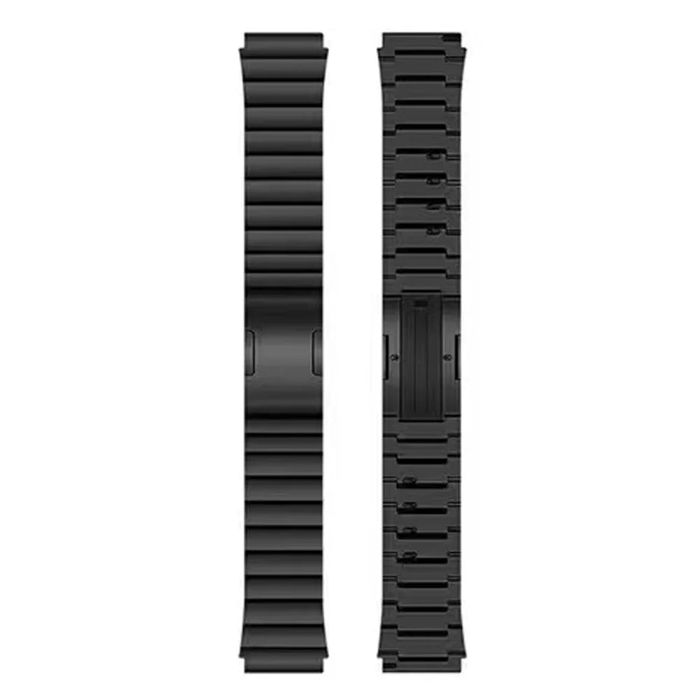 For Huawei Watch 3 / Watch GT 3 Pro 46mm / GT2 46mm Quick Release 22mm Universal Watch Strap Replacement Titanium Steel Wrist Band - Black - 1