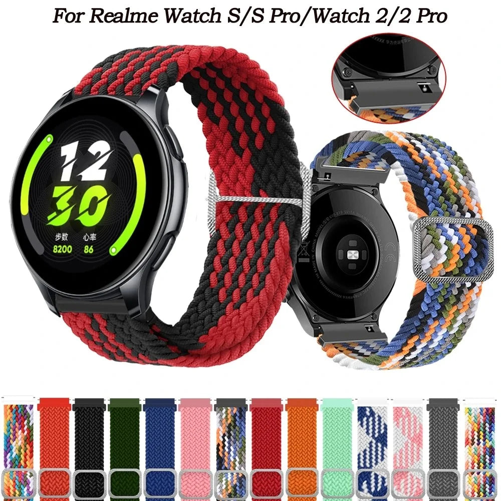 For Samsung Galaxy Watch3 41mm / Garmin Forerunner 645 / Huawei Watch GT 2 42mm Watch Strap 20mm Nylon Band - Denim - 5