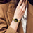Replacement Strap for Google Pixel Watch 4 41mm / Watch 3 41mm / Watch 2 / Watch Band Stainless Steel Hollow Breathable Watchband - Gold - 5
