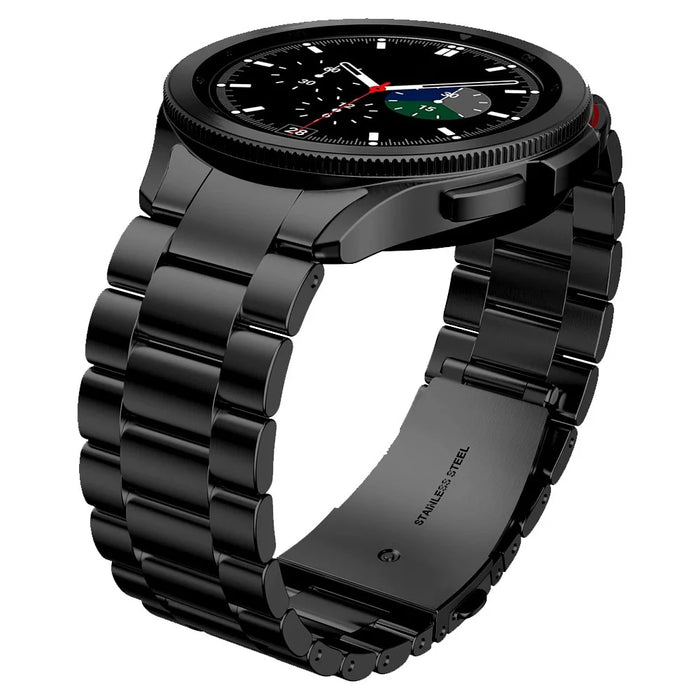 For Samsung Galaxy Watch6 40mm 44mm / Watch6 Classic 43mm 47mm / Watch 5 40mm 44mm / Watch4 40mm 44mm Watch Band Titanium Alloy Wrist Strap - Black - 2