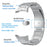 For Samsung Galaxy Watch6 40mm 44mm / Watch6 Classic 43mm 47mm / Watch 5 40mm 44mm / Watch4 40mm 44mm Watch Band Titanium Alloy Wrist Strap - Black - 4