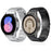 For Samsung Galaxy Watch6 40mm 44mm / Watch6 Classic 43mm 47mm / Watch 5 40mm 44mm / Watch4 40mm 44mm Watch Band Titanium Alloy Wrist Strap - Black - 6
