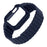For Apple Watch Ultra 49mm Watch Band Magnetic Silicone Strap with Protective Watch Case - Midnight Blue - 2