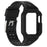 TPE Watch Strap for Apple Watch Ultra 49mm Integral Watch Band with Case - Black - 2