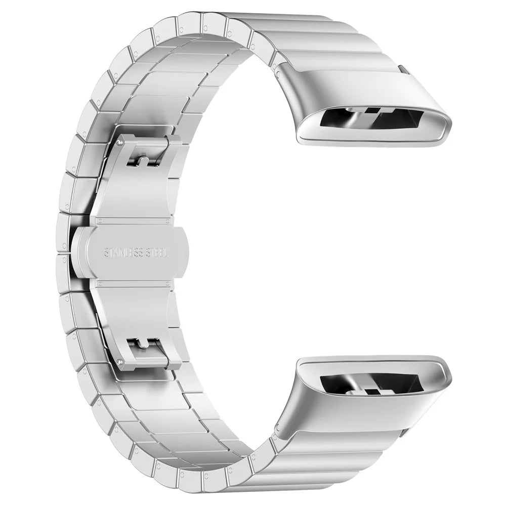 For Xiaomi Redmi Watch 3  /  Mi Watch Lite 3 Smart Watch Wrist Strap 20mm Stainless Steel Watchband - Silver - 3