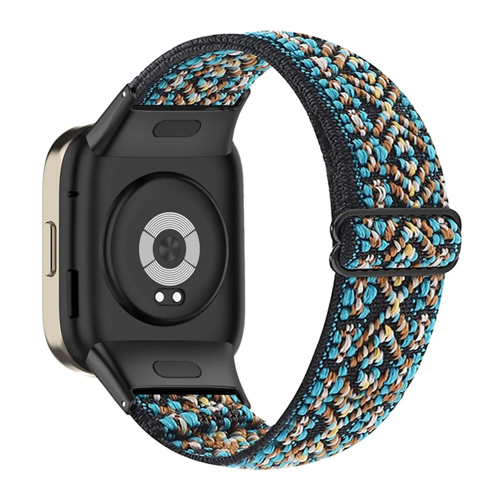 For Xiaomi Redmi Watch 3 Watch Strap Elastic Nylon Adjustable Smart Watch Band - Brown - 1