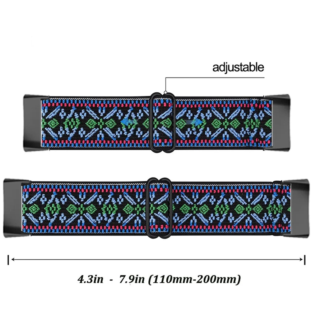 For Xiaomi Redmi Watch 3 Watch Strap Elastic Nylon Adjustable Smart Watch Band - Brown - 6