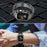 5 Beads Metal Watch Strap for Apple Watch Ultra 49mm Integral Watch Band Replacement with Case - Tarnish - 3