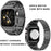 5 Beads Metal Watch Strap for Apple Watch Ultra 49mm Integral Watch Band Replacement with Case - Tarnish - 6