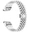 For Garmin Forerunner 570 47mm / Fenix 7 / 6 / 5 Stainless Steel Watch Strap Replacement Watchband with Tool - Silver - 5