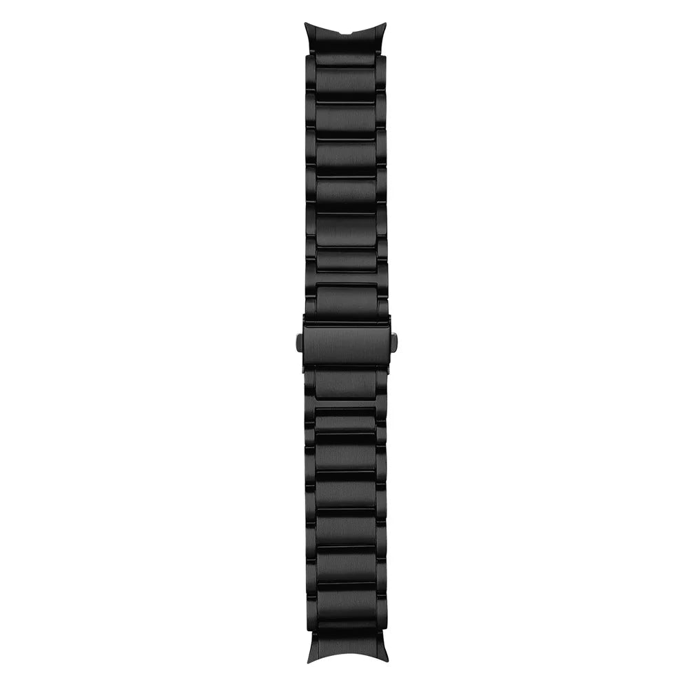 Wrist Band for Samsung Galaxy Watch6 / Watch6 Classic / Watch 5 / Watch5 Pro / Watch4 / Watch4 Classic Titanium Alloy Smartwatch Strap - Black - 2