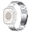 Watch Strap for Apple Watch Series 11 10 42mm / 9 8 7 41mm / SE3 SE2 SE 6 5 4 40mm / 3 2 1 38mm Titanium Alloy Watch Strap - Silver - 1
