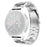 For Garmin Venu 2 / Forerunner 265 / 255 22mm Stainless Steel Watch Strap Replacement Watchband - Silver - 1