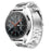 For Garmin Venu 2 / Forerunner 265 / 255 22mm Stainless Steel Watch Strap Replacement Watchband - Silver - 2