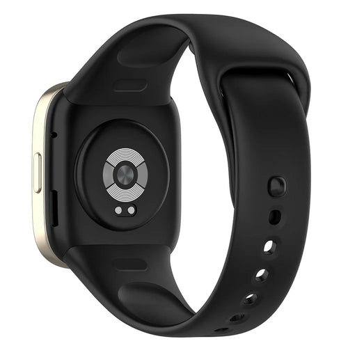 For Xiaomi Redmi Watch 3 / Mi Watch Lite 3 Silicone Watch Strap Replacement Watch Band - Black - 1