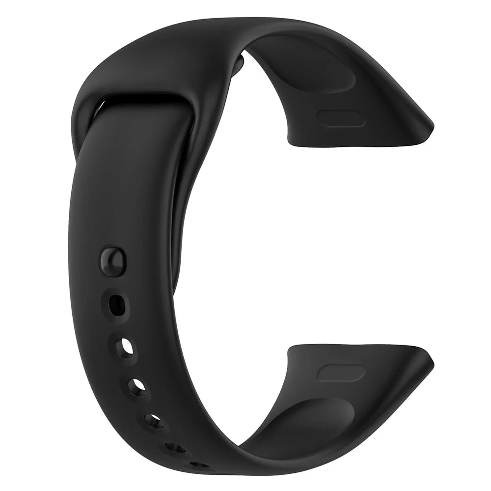 For Xiaomi Redmi Watch 3 / Mi Watch Lite 3 Silicone Watch Strap Replacement Watch Band - Black - 2