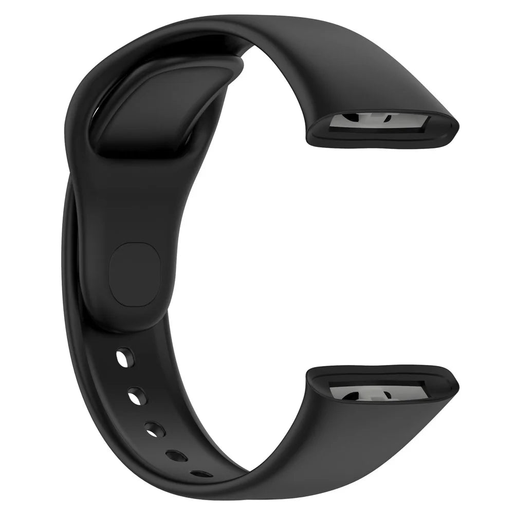 For Xiaomi Redmi Watch 3 / Mi Watch Lite 3 Silicone Watch Strap Replacement Watch Band - Black - 3