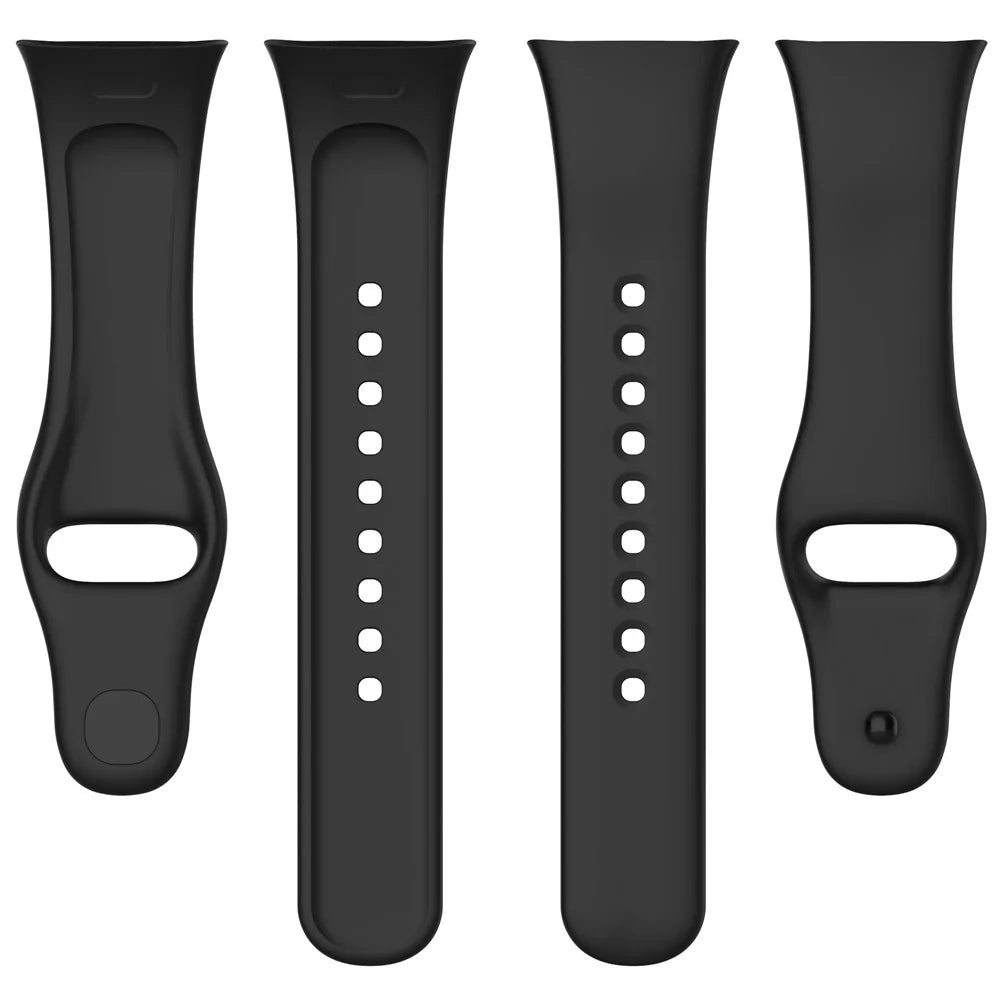 For Xiaomi Redmi Watch 3 / Mi Watch Lite 3 Silicone Watch Strap Replacement Watch Band - Black - 4