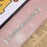 For Fitbit Versa 4 / Sense 2 Bling Rhinestone Decor Band 5-Bead Stainless Steel Watch Strap Bracelet - Silver - 5