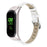 For Xiaomi Smart Band 9 NFC / 9 / 8 NFC / 8 Wrist Strap Crocodile Texture Top Layer Cowhide Leather Watch Band - White - 2
