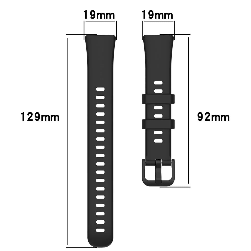 For Huawei Band 8 / Band 8 NFC / Band 9 / Band 9 NFC Silicone Watch Bands Waterproof Sport Watchband Strap - Orange - 5