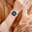 3-Bead Rhinestone Decor Smartwatch Strap for Fitbit Versa 3 / Sense , Stainless Steel Watch Band Replacement - Silver - 5