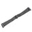 For Fitbit Sense 2 / Versa 4 Replacement Watch Band Stylish 7 Beads Stainless Steel Wrist Strap - Black - 4