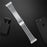 For Fitbit Versa 4 / Sense 2 Replacement Smart Watch Strap 5 Beads Stainless Steel Wrist Band - Silver - 3