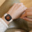 For Fitbit Versa 4 / Sense 2 Resin Watch Band Strap Adjustable Bracelet with Stainless Steel Buckle - Fluorescent - 7