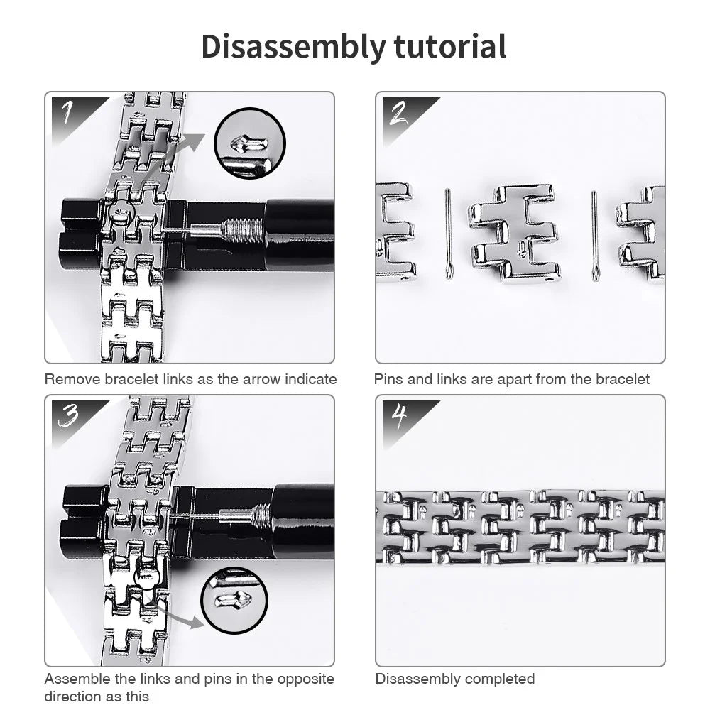 For Fitbit Versa 4 / Sense 2 Zinc Alloy 2 Rows Rhinestone Watch Strap Replacement Wrist Band - Silver - 4