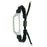For Xiaomi Mi Band 7 Nylon Braided Silicone Bead Design Watch Strap  Integrated with Watch Case - Black + Green - 1
