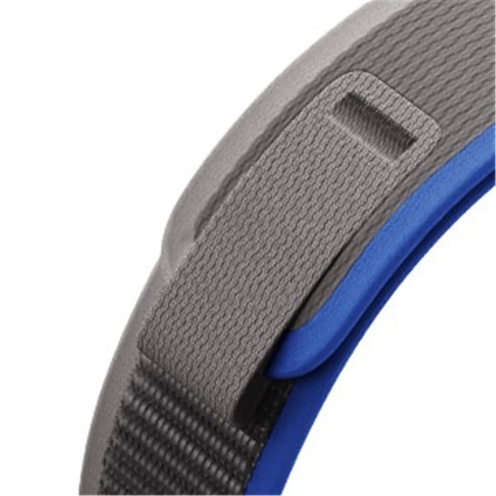 For Garmin Tactix 7 Pro / Fenix 7X / Fenix 6X Pro 26mm Nylon Watch Band Trail Loop Adjustable Wrist Strap - Grey - 4