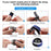 For Garmin Forerunner 965 / 955 / 945 / 935 Adjustable Watch Strap Stitching Nylon Loop Wrist Band - Sky Blue - 5