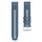 Watch Band for Garmin Forerunner 965 / 955 / 945 / 935 Soft Silicone Strap  Bracelet with Silver Buckle - Navy Blue - 4