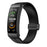 For Keep B4 / Huawei Watch Fit Mini 16mm Silicone Band Replacement Watch Strap, Black Folding Buckle - Black - 4