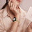 For Samsung Galaxy Watch Active / Watch Active2 44mm / Active2 40mm Rhinestone Jewelry Watch Strap 20mm Sliding Metal Wrist Band - Gold - 6