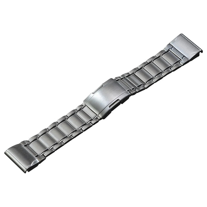 22mm Watch Band for Garmin Forerunner 965 / 955 / 945 / 935 , 5 Beads Titanium Steel Quick Release Bracelet - Silver - 1