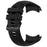 Sports Watch Band for Garmin Instinct 2X , 22mm Replacement Silicone Strap - Black - 2