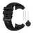Sports Watch Band for Garmin Instinct 2X , 22mm Replacement Silicone Strap - Black - 5