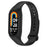 For Xiaomi Smart Band 8 Replacement Silicone Watch Strap Integrate Wrist Band with Case Cover - Black - 1