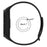 For Xiaomi Smart Band 8 Replacement Silicone Watch Strap Integrate Wrist Band with Case Cover - Black - 6