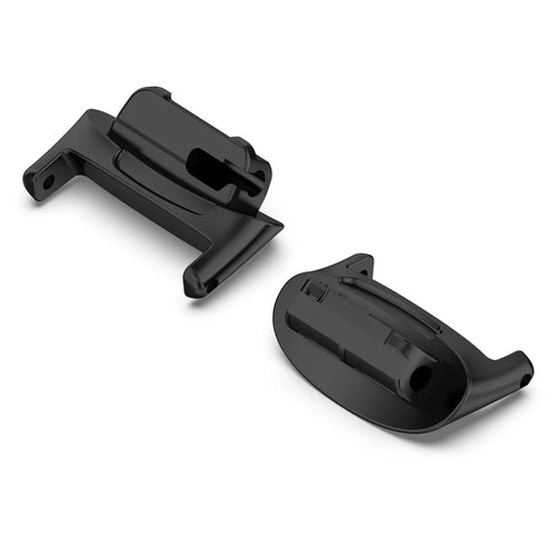 1 Pair For Fitbit Inspire 3 Watchband Adapter for 12mm Watch Strap, Stainless Steel Connector - Black - 1