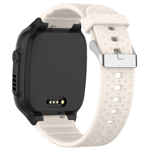 Watch Bands for Xplora X5 / X5 Play , Quick Release Silicone Wrist Strap with Tool - Starlight - 1