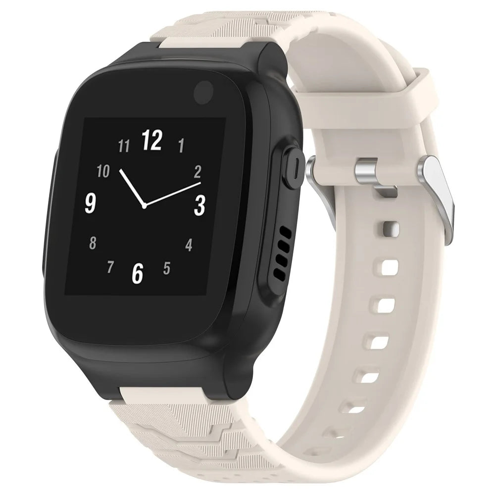 Watch Bands for Xplora X5 / X5 Play , Quick Release Silicone Wrist Strap with Tool - Starlight - 2