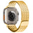 Watch Strap for Apple Watch Series 11 10 42mm / 9 8 7 41mm / SE3 SE2 SE 6 5 4 40mm / 3 2 1 38mm Watch Band 316L Stainless Steel Magnetic Wrist Strap - Gold - 1